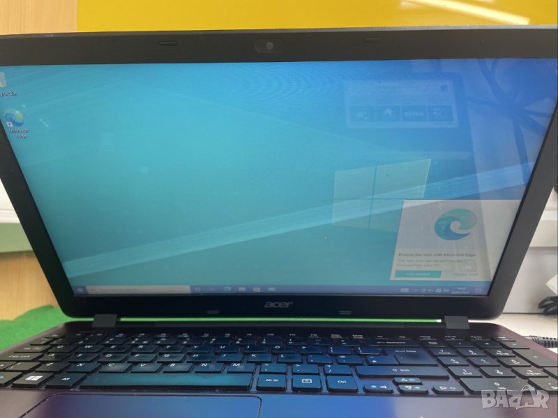 Лаптоп Аcer Aspire E15 E5-571 I3-4005U/1.7GHz/4GB/1000GB, снимка 1