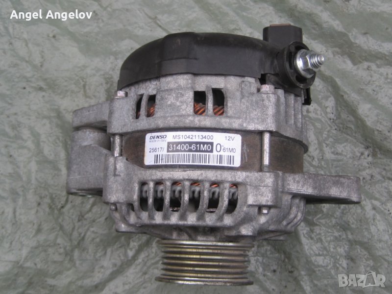 Динамо 31400-61M00 Denso MS1042113400 Suzuki VITARA Mk4 S-CROSS 2014-21 (JY) (LY/MY) 1.6 M16A, снимка 1
