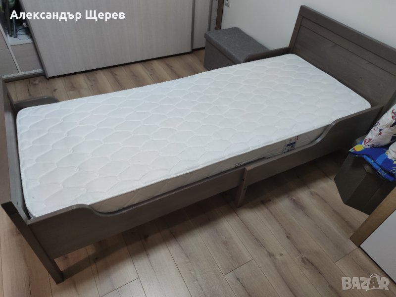 Единично легло - разпъващо се (IKEA) в Спални и легла в гр. Пловдив ...