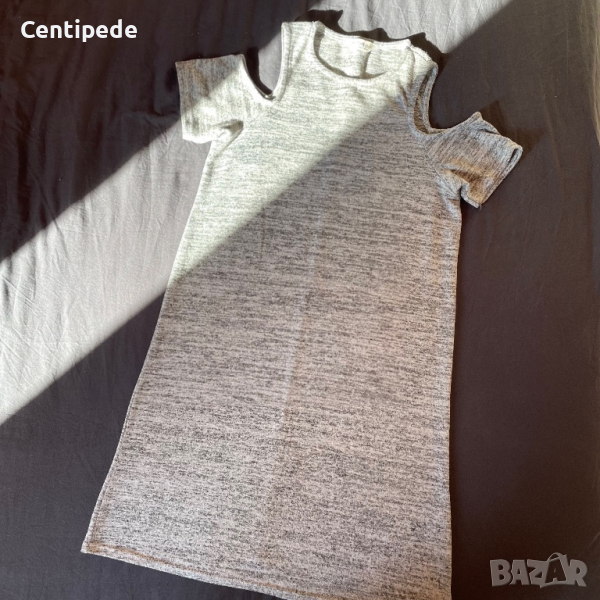 Рокля с изрязани рамене Miss selfridge, снимка 1