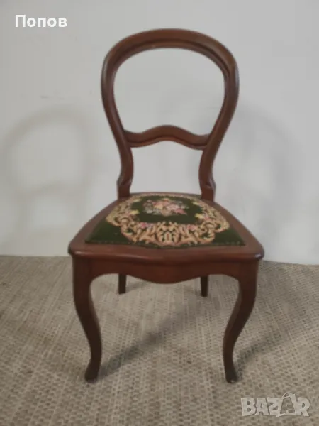 Старинен стол, снимка 1