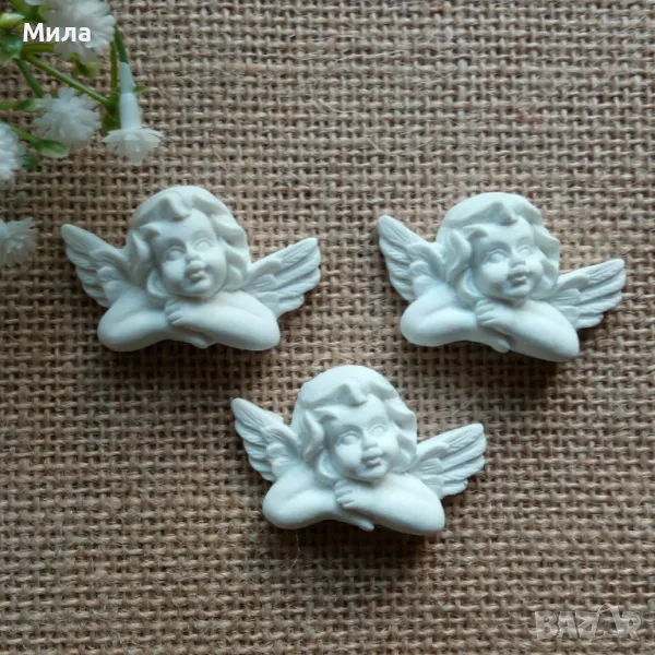 Ангелче 3,5х4 см, снимка 1