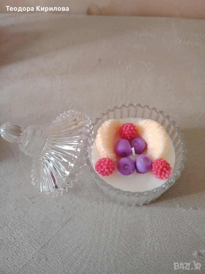 соеви свещи с аромат , снимка 1