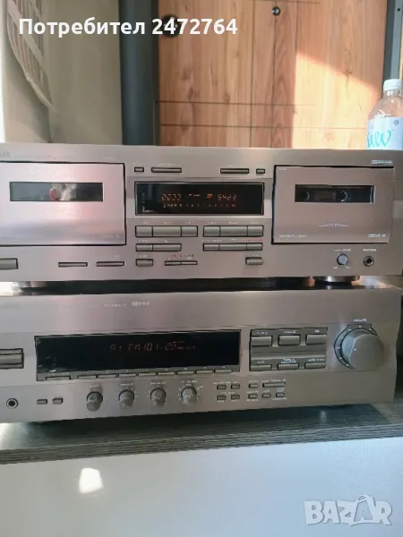 Реверсен дек Yamaha и ресивър Yamaha , снимка 1