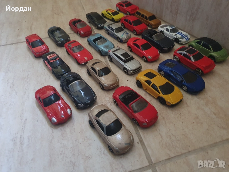 Метални колички на различни производители, снимка 1