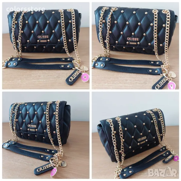 Черна чанта Guess -SG85k, снимка 1