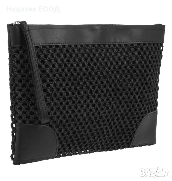 Плажен несесер за тоалетни принадлежности, Черен, 32x22 см., снимка 1