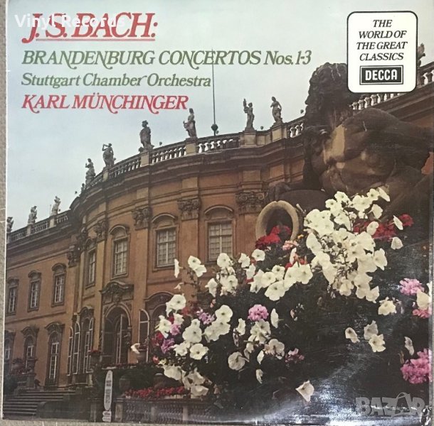 Грамофонна плоча J.S. Bach, снимка 1