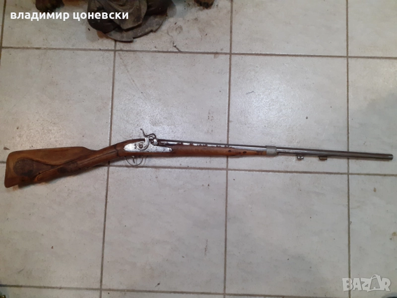 Красива автентична капсулна пушка от 19 век,пищов,пистолет, снимка 1