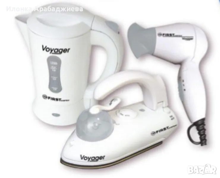 Туристически комплект 3 в 1 - Сешоар, чайник за вода, парна ютия FIRST, снимка 1