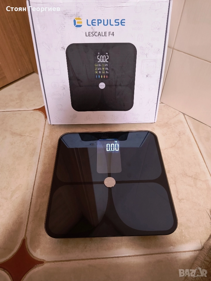 Чисто нов Електронен кантар Lescale F4, снимка 1
