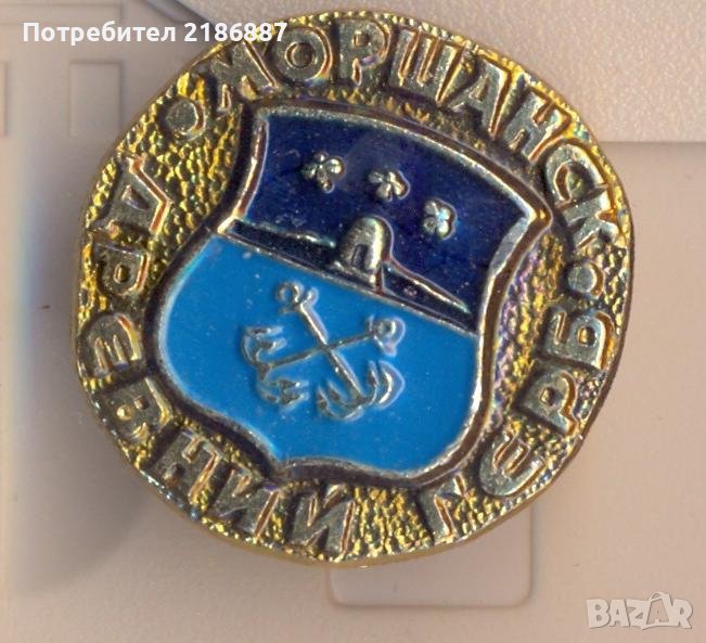 Значок "Моршанск Древний герб", снимка 1