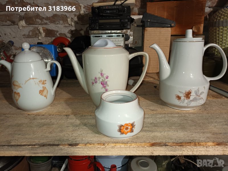 чайник от порцелан с маркировки, снимка 1
