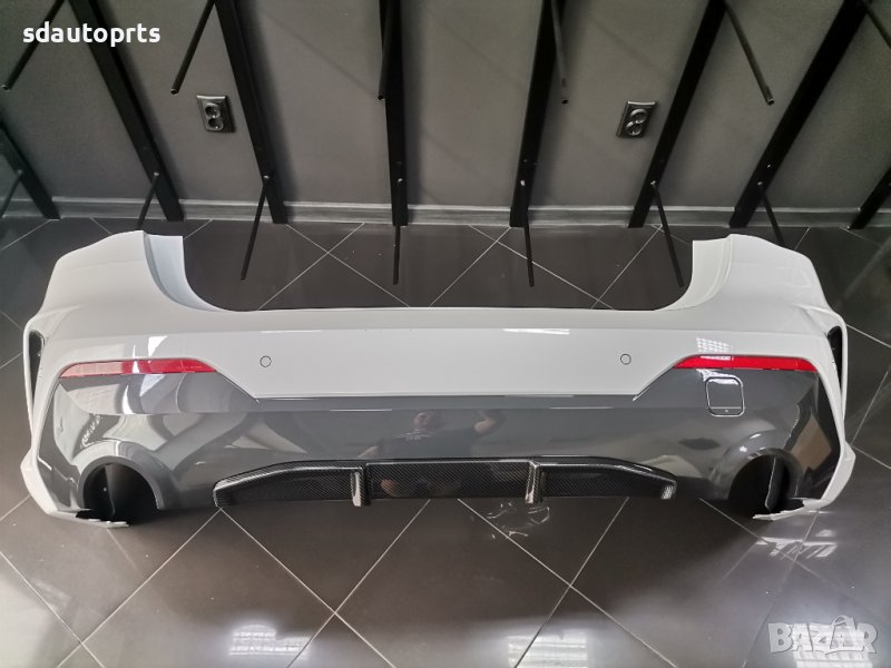 Carbon Задна Броня BMW 4 G22 G23 M пакет БМВ Г22 Г23 М Спорт Карбон - А32, снимка 1