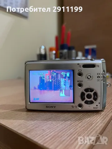 Фотоапарат Sony Cyber-shot 5,1 Mp, снимка 3 - Фотоапарати - 48644469