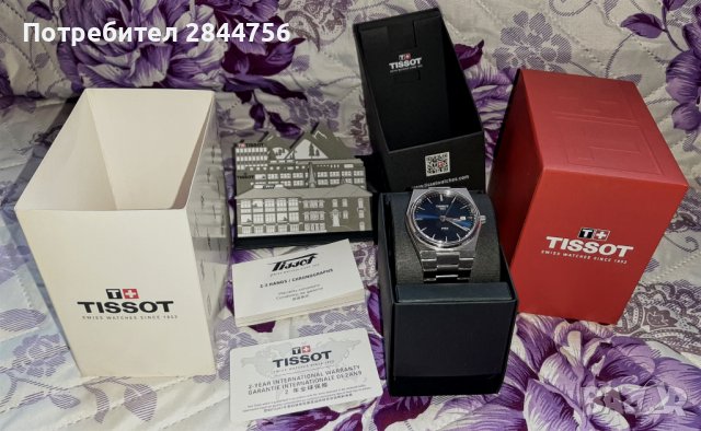 Швейцарски часовник Tissot PRX, снимка 4 - Мъжки - 44387517