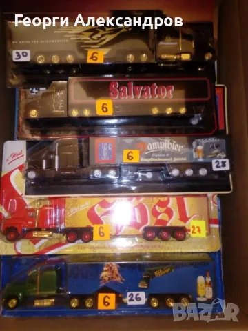 Камиончета в мащаб Н0 1/87, снимка 6 - Колекции - 48209360