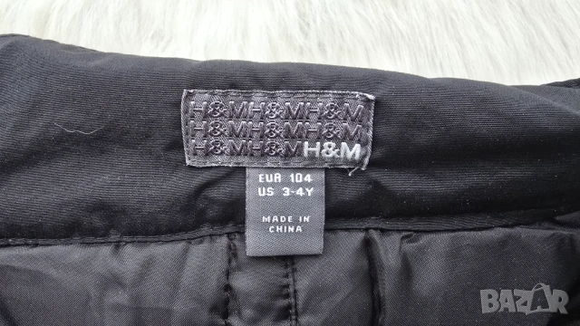 Детски ски гащеризон H&M размер 3-4 години , снимка 3 - Детски панталони и дънки - 53464413