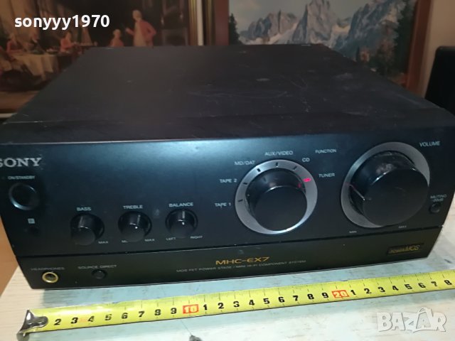 SONY TA-EX7 AMPLIFIER-MADE IN JAPAN 0506231435, снимка 7 - Ресийвъри, усилватели, смесителни пултове - 40975838