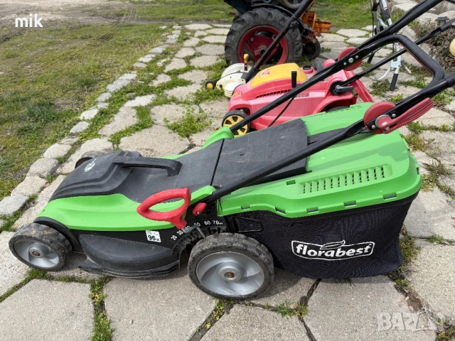 Електрическа косачка с кош 1800W, снимка 5 - Градинска техника - 53873654