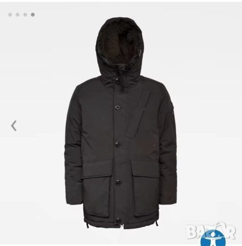 Страхотно мъжко зимно яке парка G STAR RAW размер L / XL 