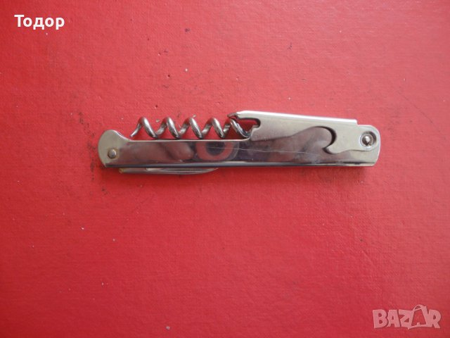 Страхотна сервитьорска отварачка тирбушон нож 3 в 1, снимка 6 - Ножове - 40629153