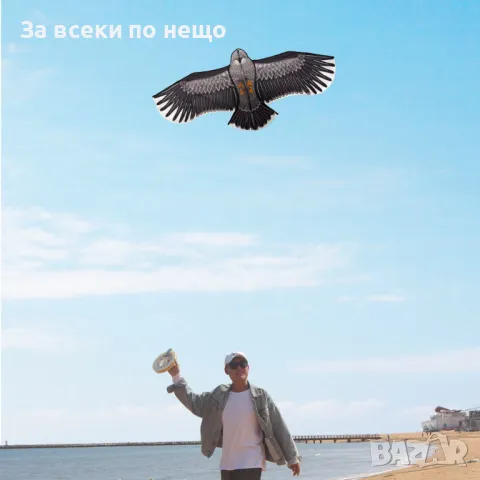 Хвърчило във формата на орел, снимка 3 - Влакчета, самолети, хеликоптери - 50397369