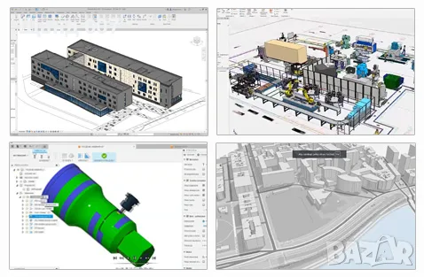 Инженерно проектиране, CAD/CAM/BIM моделиране и техническа документация