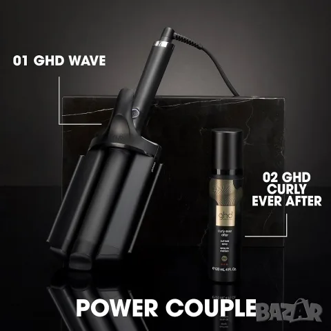 Ретро преса GHD wave triple barrel waver., снимка 5 - Преси за коса - 55791973