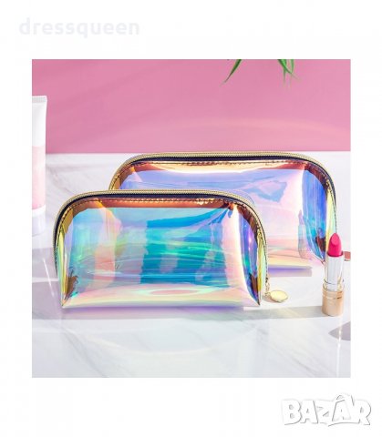 3026 Прозрачен несесер за тоалетни принадлежности, снимка 5 - Други - 34257146