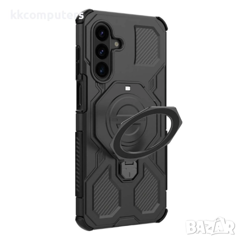 Магнитен калъф и Протектор за Samsung Galaxy A17 5G / A17 4G| Удароустойчив Корпус с 360° Въртяща Ст, снимка 9 - Калъфи, кейсове - 52200389