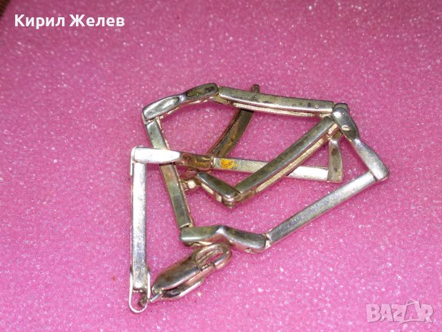 СТИЛНА ВИНТИДЖ АРТ СРЕБЪРНА ГРИВНА СРЕБРО 925 с ЦИКОНИ ЧАСТ от КОМПЛЕКТ 41924, снимка 14 - Гривни - 44394288