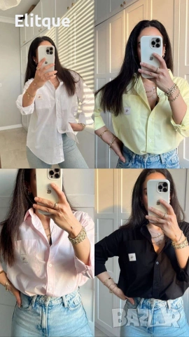 овърсайз ризи calvin klein , снимка 4 - Ризи - 53282308