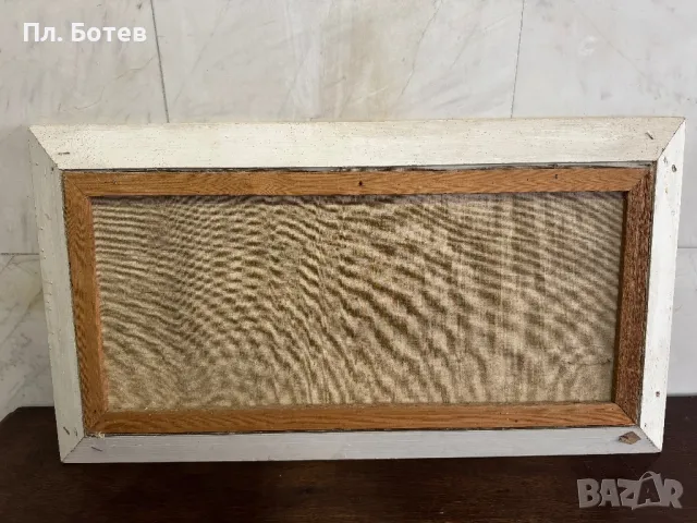 Стара маслена картина, снимка 6 - Картини - 48279931