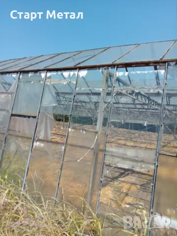 Изкупуване на метални тръби и стъклена оранжерия 