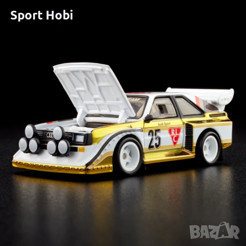Hot Wheels RLC Audi Sport quattro S1 1985, снимка 3 - Колекции - 52950445