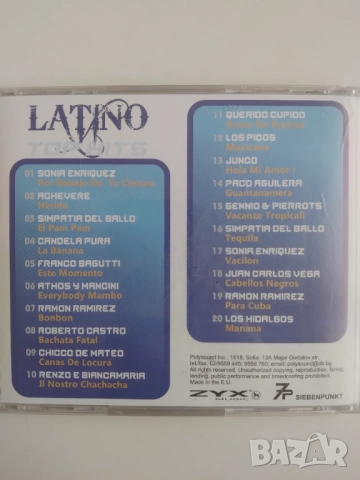 Latino top hits vol.1 - оригинален диск латино музика, снимка 2 - CD дискове - 51621444