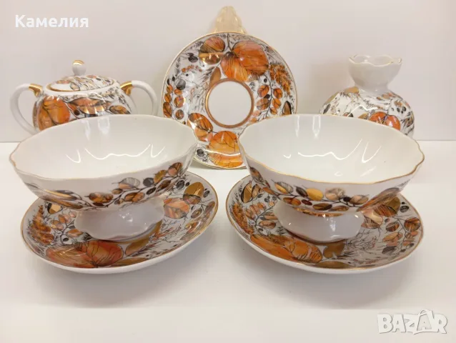 Руски порцелан. , снимка 2 - Сервизи - 56019577