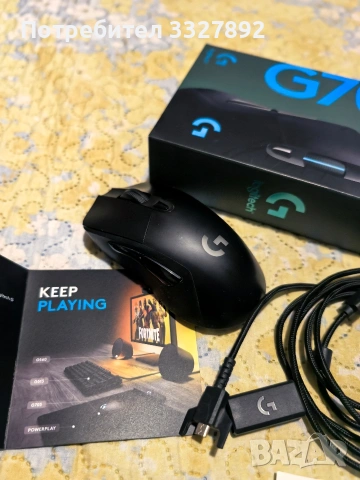 Logitech G703 Lightspeed – Пълен комплект (HERO Sensor)