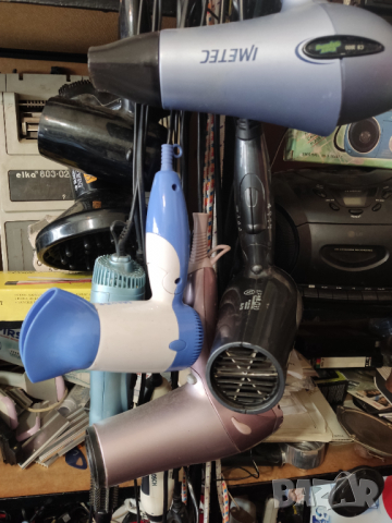 Сешоар, преса за коса, маша за къдрене на коса, ролки, сешоари