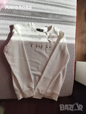Блуза Guess размер М памук , снимка 3 - Блузи с дълъг ръкав и пуловери - 56394258