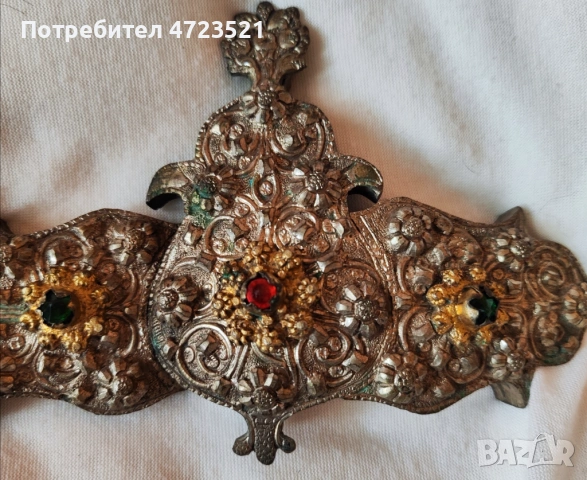 Автентична кюстендилска пафта, снимка 2 - Антикварни и старинни предмети - 53281450