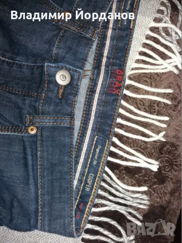 мъжки черни джинси BRAX, размер 32 дължина 175 см. , снимка 2 - Дънки - 49135913