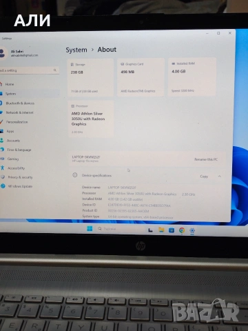 HP, снимка 4 - Лаптопи за работа - 53586705