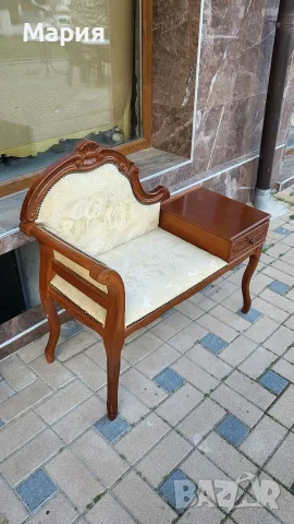 Красива барокова пейка , снимка 9 - Столове - 55735063