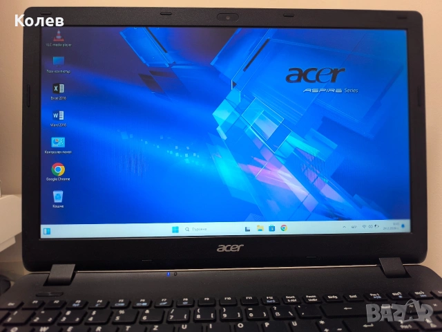 Лаптоп Acer Aspire ES1-512/,Intel Celeron N2940, RAМ 4GB DDR3, HDD 320GB, снимка 2 - Лаптопи за дома - 53601629