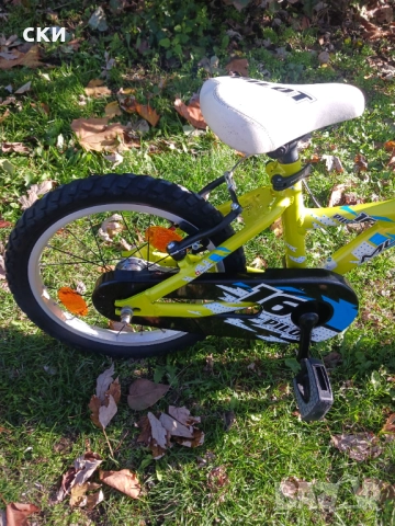 Детско алуминиево колело MUSTANG 16 цола , снимка 4 - Велосипеди - 52351130