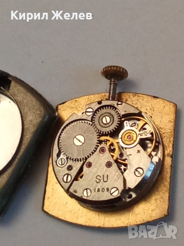 Механизъм с циферблат от стар ръчен часовник 52099, снимка 5 - Дамски - 52299953