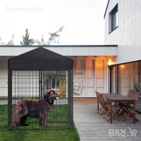 ПРОМОЦИЯ Клетка за кучета със стабилна метална конструкция BINGO PAW JJ-XZ171-L, снимка 5 - За кучета - 52824130