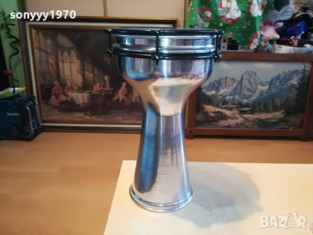 ТАРАМБУКА ГОЛЯМА ИНОКСОВА 40Х25СМ 1203221914, снимка 3 - Ударни инструменти - 36082497